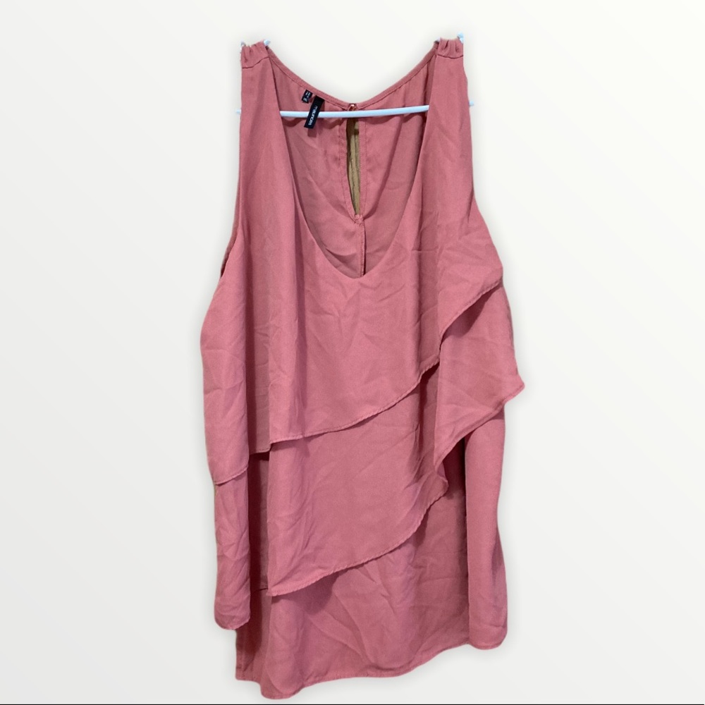 Maurice’s Mauve Rose Sleeveless Blouse